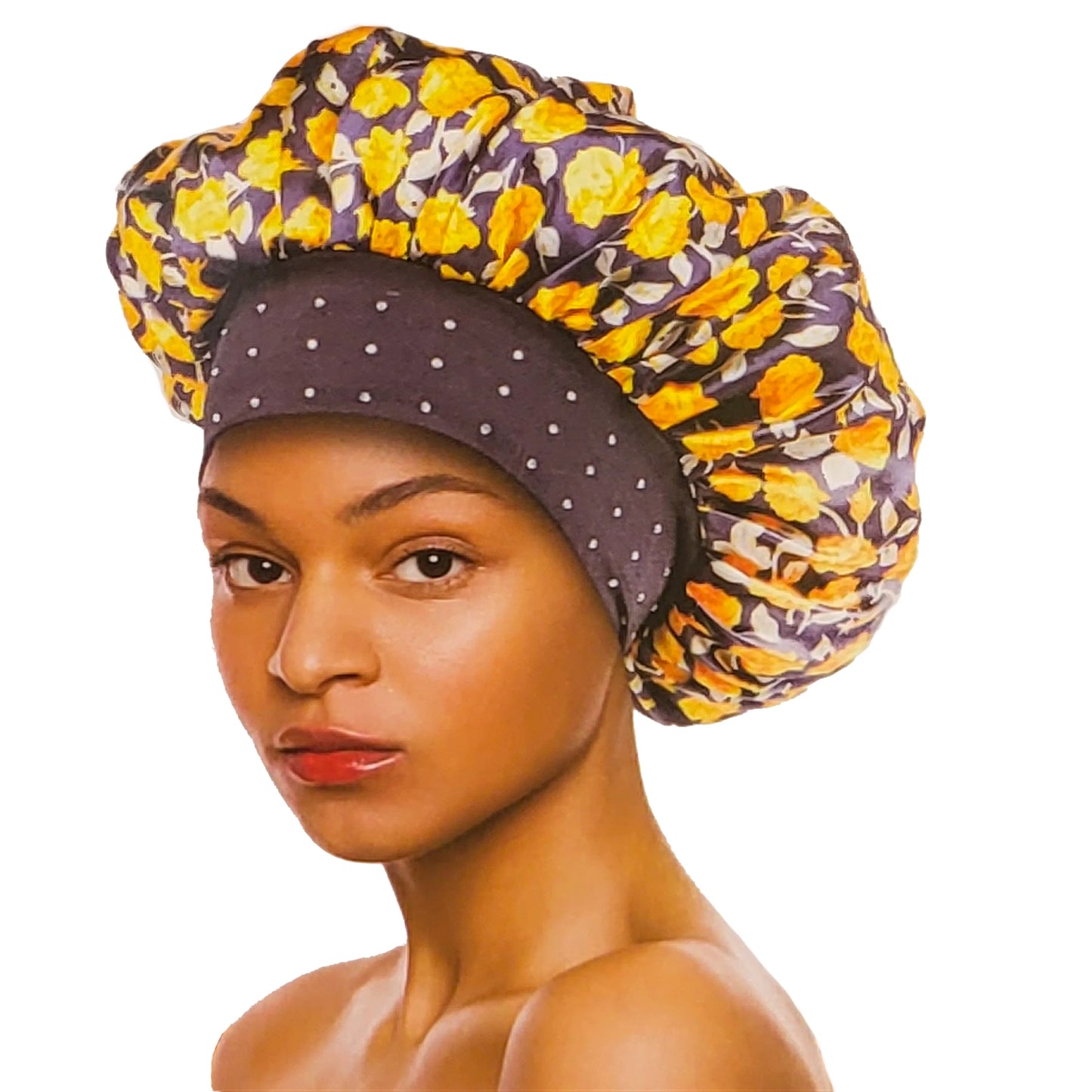 Satin Bonnet Yellow Roses